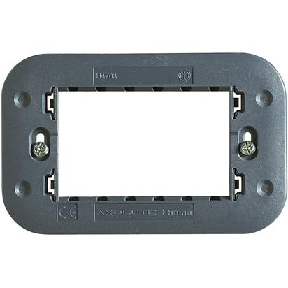 AXOLUTE - SUPPORTO A 3 MODULI - BTI H4703
