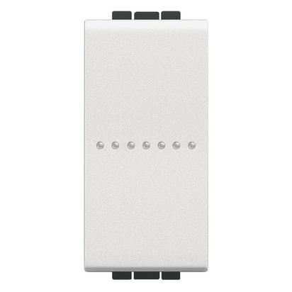 LL - PULSANTE AX 1P NO 10A 1M BIANCO - BTI N4055N