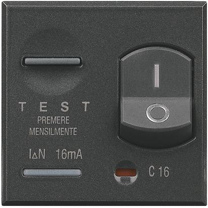 AXOLUTE - MAGNETOTERMICO DIFFERENZIALE 1P+N 10A 10MA - BTI HS4305/10