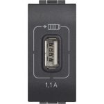 LL - USB CHARGER 1,1A ANTRACITE - BTI L4285C1