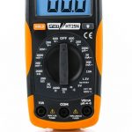 Multimetro Digitale Compatto CAT III 600V con Display LCD Retroilluminato  - HTI HR00025N