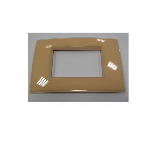 PLACCA VELA QUADRA - ARANCIO ALBICOCCA RIFLESSI - 3 MODULI - LEG 685706