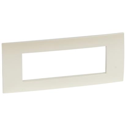 PLACCA VELA QUADRA - PERLA METALLIZZATO - 6 MODULI - LEG 685758