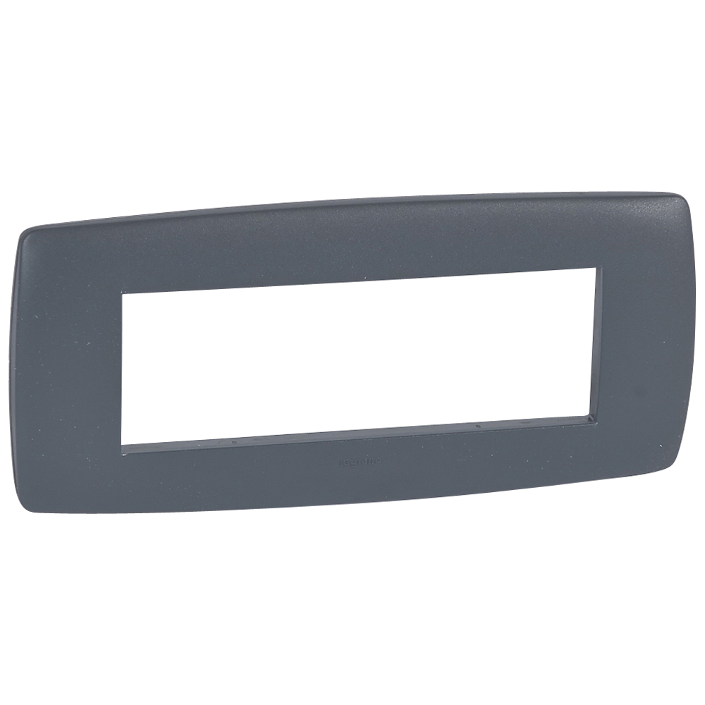 PLACCA VELA TONDA - ANTRACITE 6 MODULI - LEG 685817