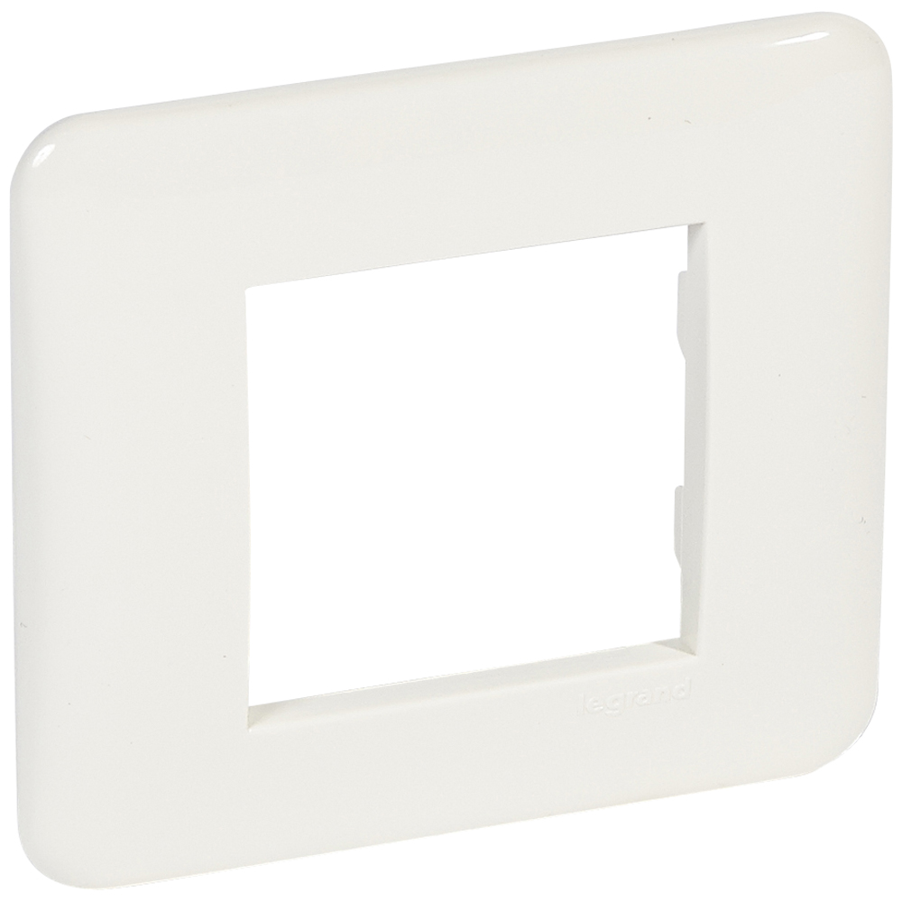 PLACCA VELA BASIC - BIANCO CLASSICO - 2 MODULI - LEG 680531