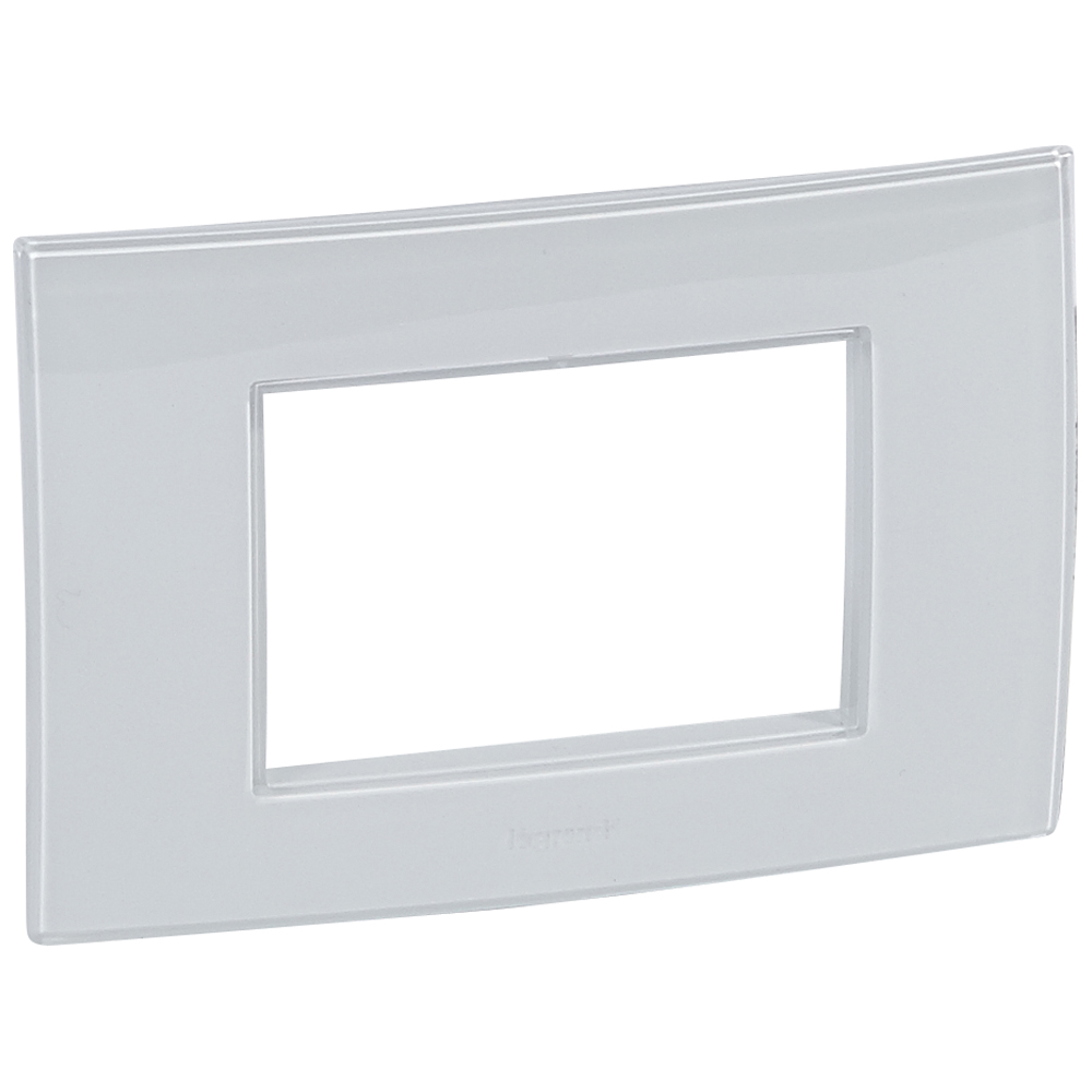 PLACCA VELA QUADRA - GRIGIO ACQUA RIFLESSI - 3 MODULI - LEG 685721