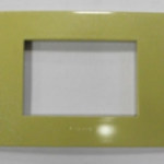 PLACCA VELA QUADRA SENAPE LUCENTE 3 MODULI - LEG 682623