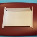 PLACCA VELA TONDA - BORDEAUX METAL - 4 MODULI - LEG 682554