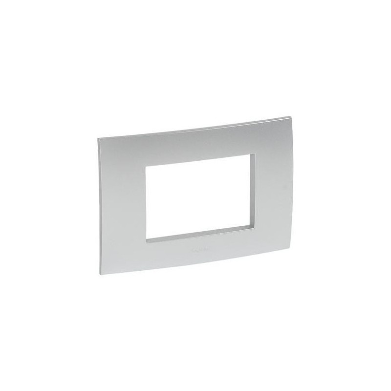 PLACCA VELA QUADRA - GRIGIO ACQUA RIFLESSI - 2 MODULI - LEG 685720