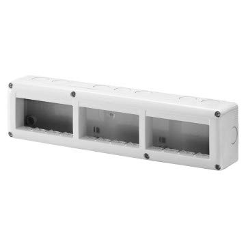 Contenitore per Apparecchi System 12 Moduli (4x3) IP40 Grigio RAL 7035  - GEW GW27007