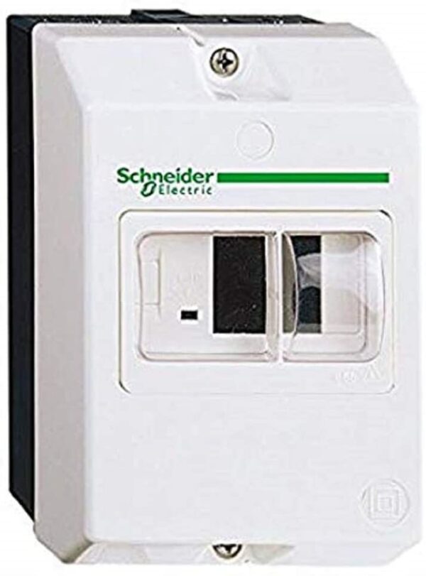 Schneider GV2MC02 Cassetta Sporgente Ip55, Bianco - SCHNEIDER ELECTRIC GV2MC02