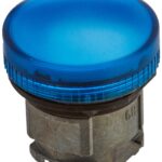 Schneider ZB4BV06 Testa Lampada Spia Blu, Bianco - SCHNEIDER ELECTRIC ZB4BV06