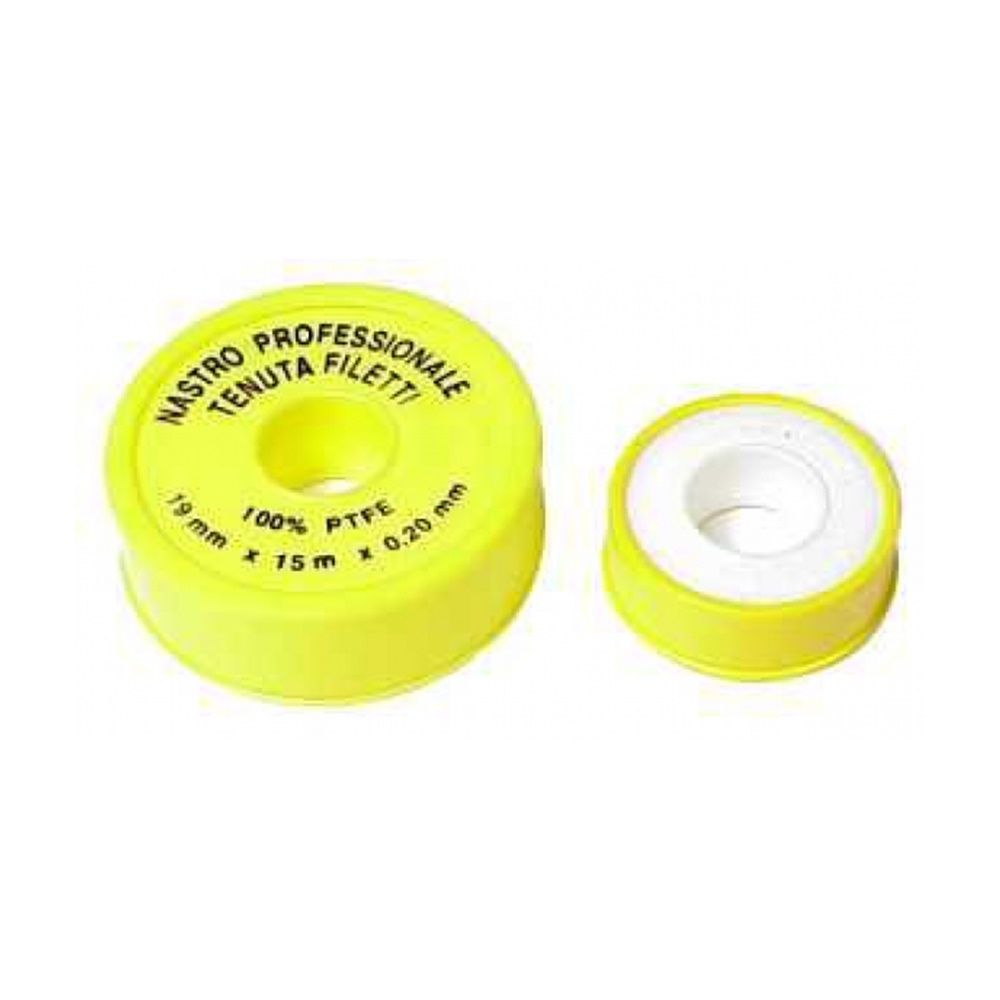 ROTOLO TEFLON PROFESSIONALE 19 mm × 15 mt - COD. TEFLONP