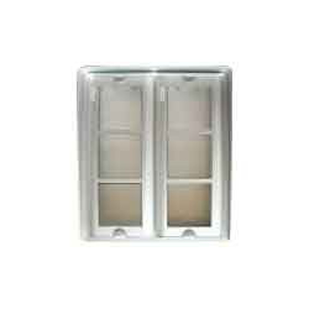 Custodia con visiera a 2 file per 6 moduli - URMET 1145/326