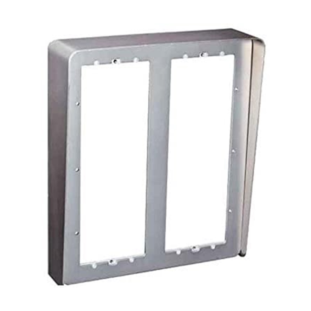 Custodia con visiera su 2 file e 6 unità senza cornice - URMET 1148/326