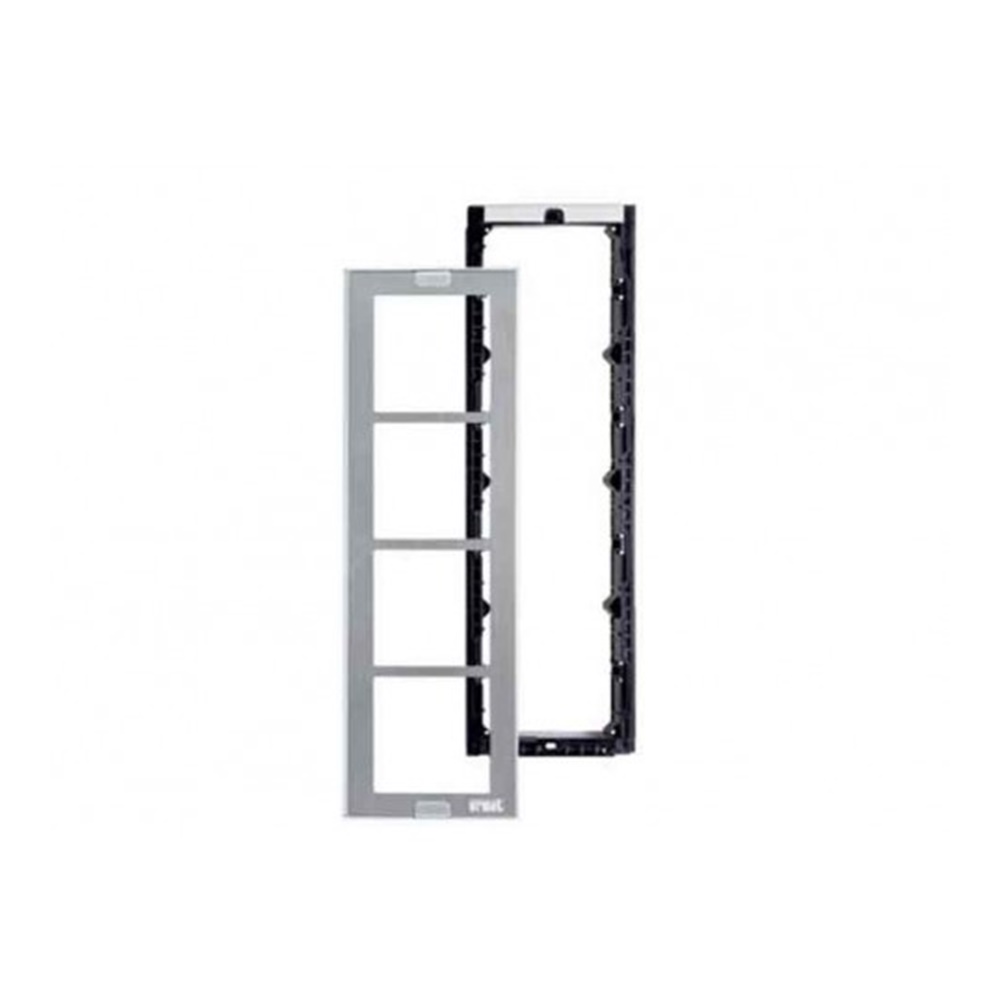 Telaio porta moduli con cornice per 4 moduli - URMET 1148/64