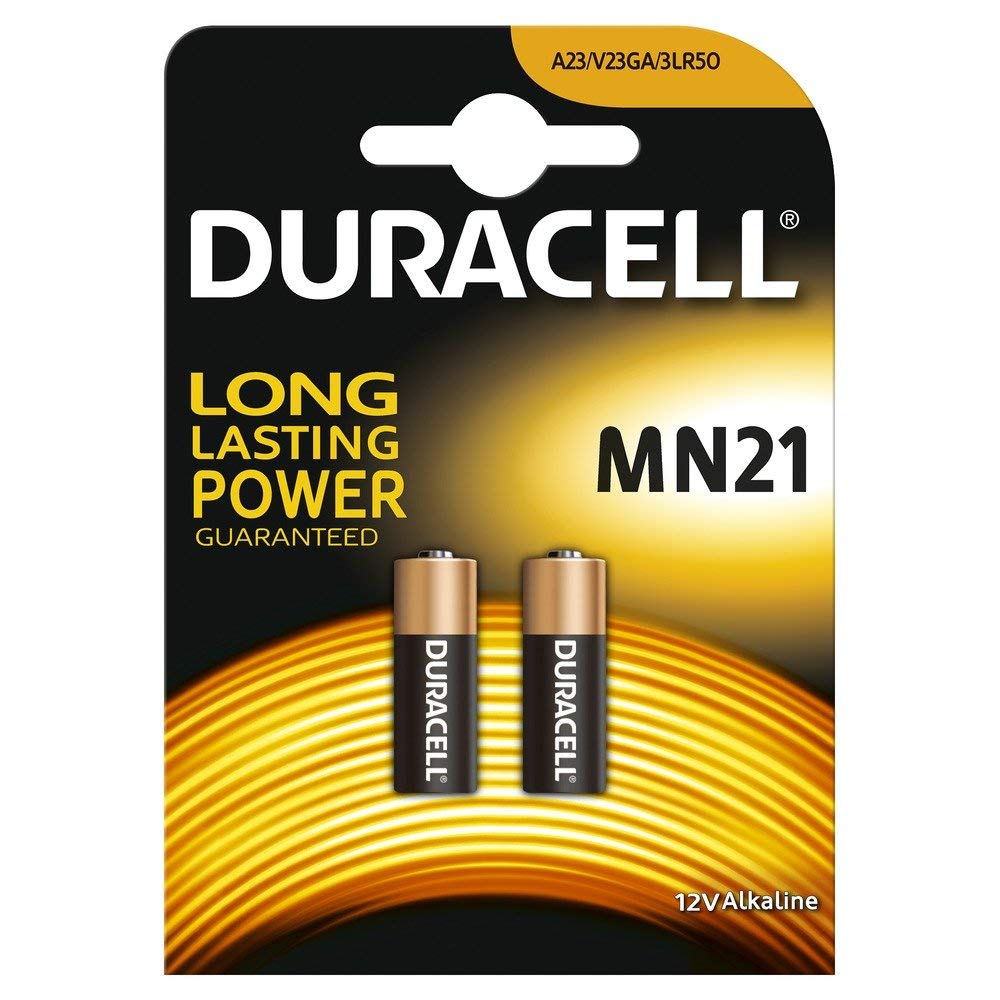 Batteria Pila Alcalina MN21 12V in blister da 2 pezzi - DURACELL DU25