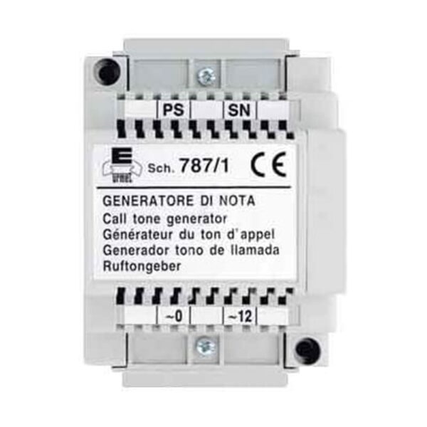 Generatore di Nota Positivo 4 Moduli Sistemi citofonici 4+N - URMET 787/1