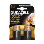 Batteria Pila Alcalina Mezzatorcia C Duracell PLUS POWER MN1400 in blister da 2 pezzi - DURACELL DU0300