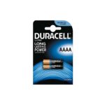 Batterie Pile Alcalina tipo AAAA 1,5V MN2500 in blister da 2 pezzi - DURACELL DU57