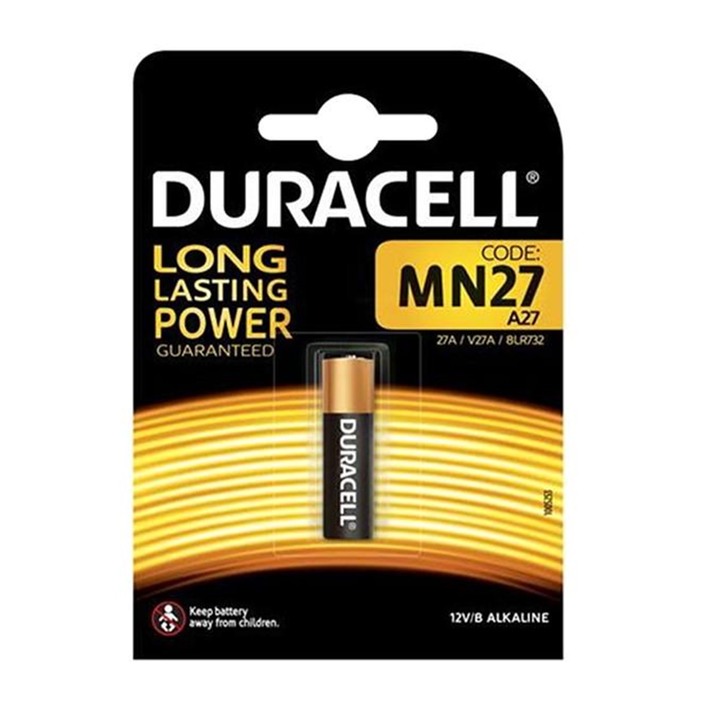 Batteria Pila Alcalina MN27 12V Blister 1 pezzo - DURACELL DU58