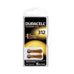 Pila acustica apparecchi acustici batteria marrone Blister 6 pezzi - DURACELL DU79