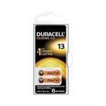 Pila acustica apparecchi acustici batteria arancio Blister 6 pezzi - DURACELL DU80