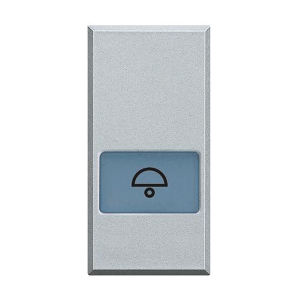 Tasto serigrafato 'campanello' illuminabile 1 modulo Axolute  - BTICINO LEGRAND HC4921LD