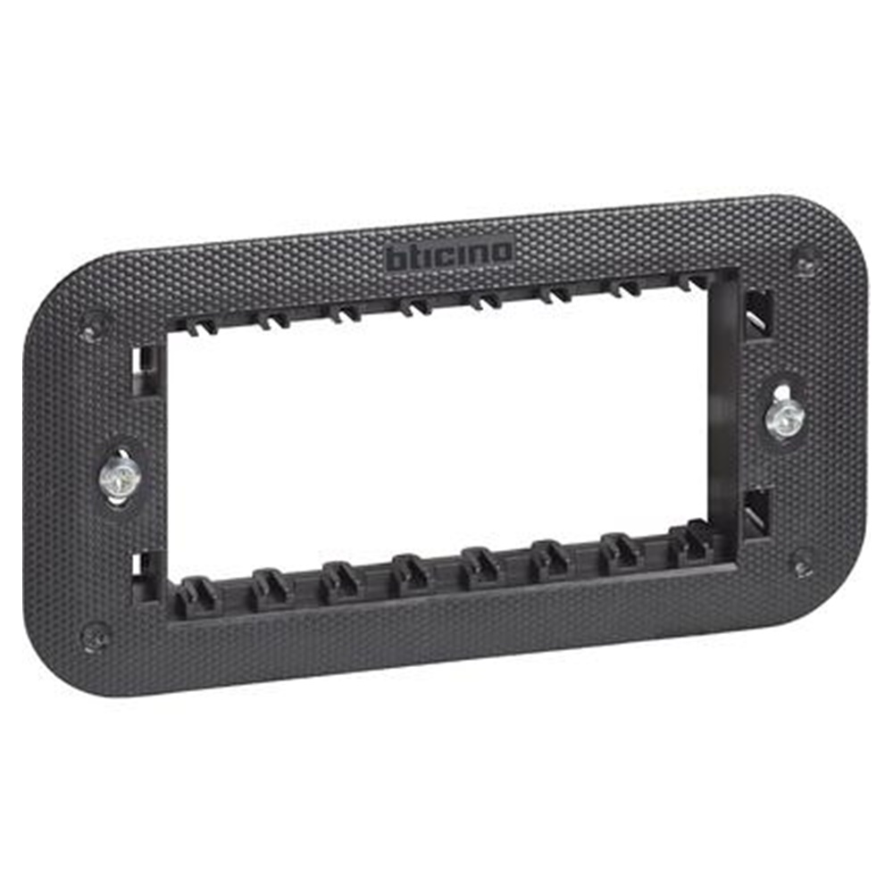 Supporto 4 moduli con valva di protezione Living Now - BTICINO LEGRAND K4704