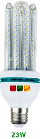 LAMPADA 3 TUBI LED E27 23W 6000°K  - GIGRA LINE TL23E/860