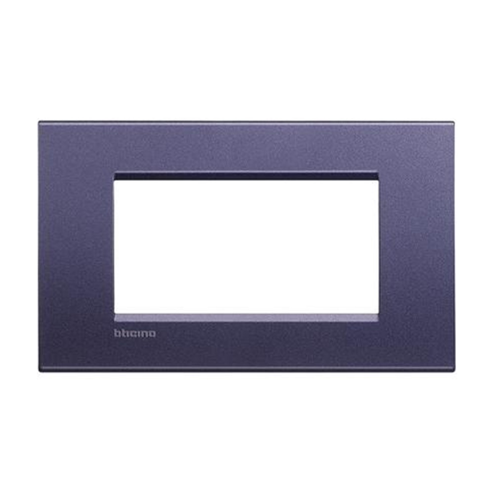 Placca Living Light Club 4 Moduli  - BTICINO LEGRAND LNA4804CB
