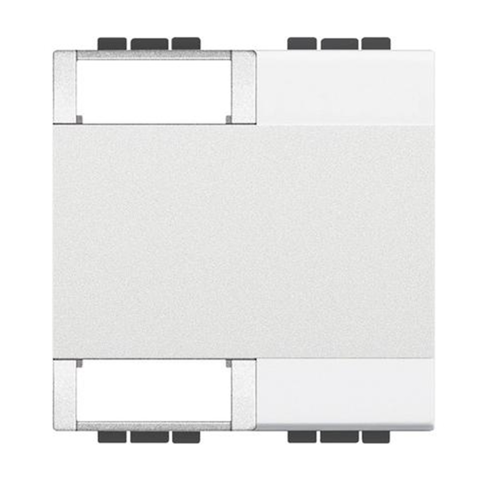 Copritasto personalizzabile 2 funzioni 2 moduli bianco Living Light  - BTICINO LEGRAND N4911M2TN
