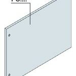 PANNELLO CIECO 800X600  - ABB SACE PC8600