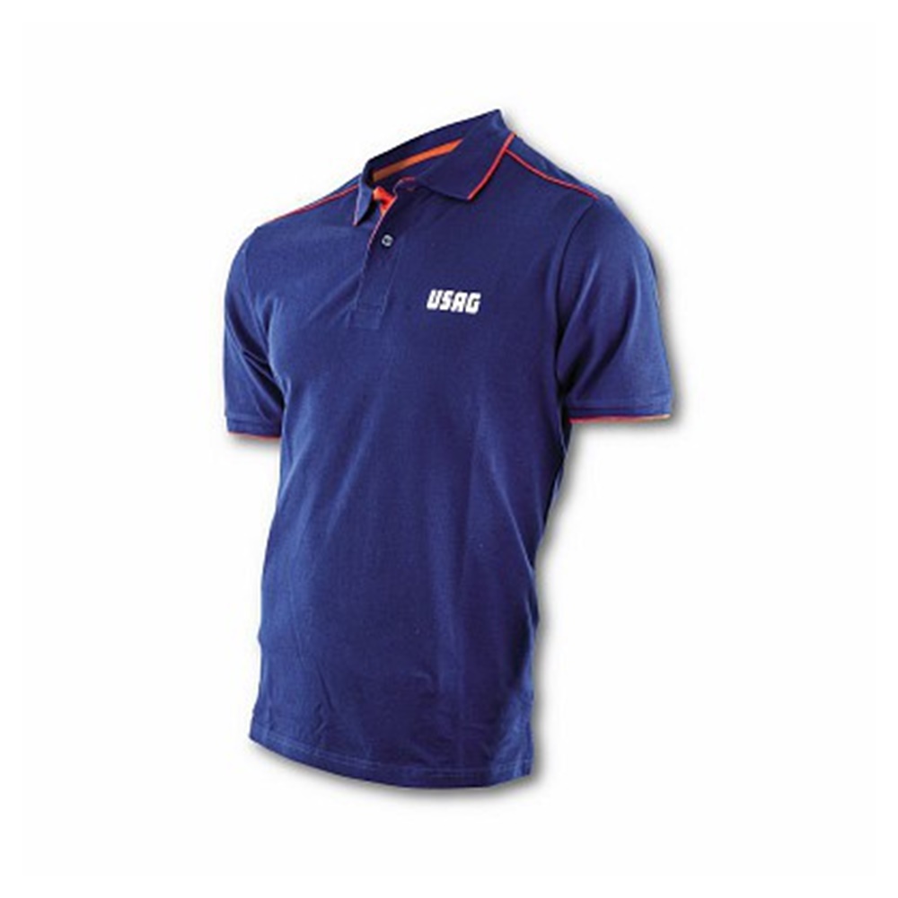 POLO MANICA CORTA UOMO BLU MISURA L - USAG SWK UTENSILERIE SRL U37200015G