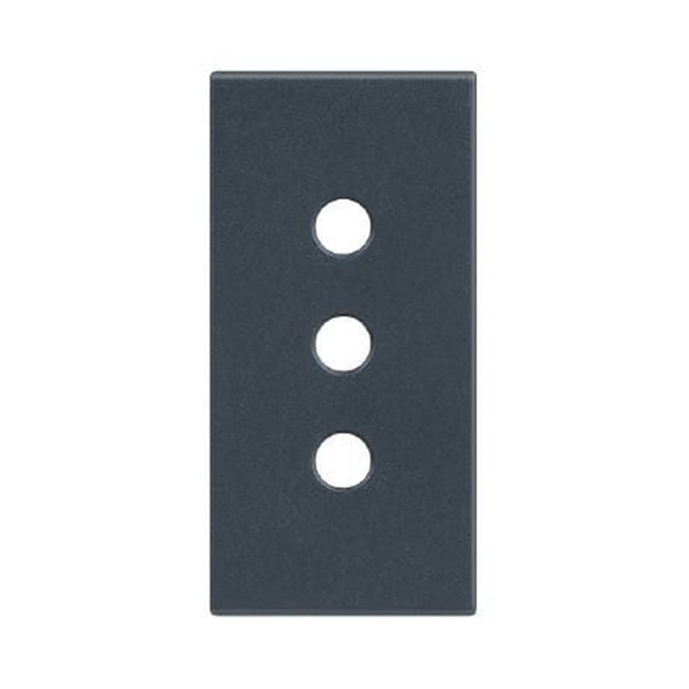 Copri mostrina per presa 2P+T 10A 250V scura - LEG 682912