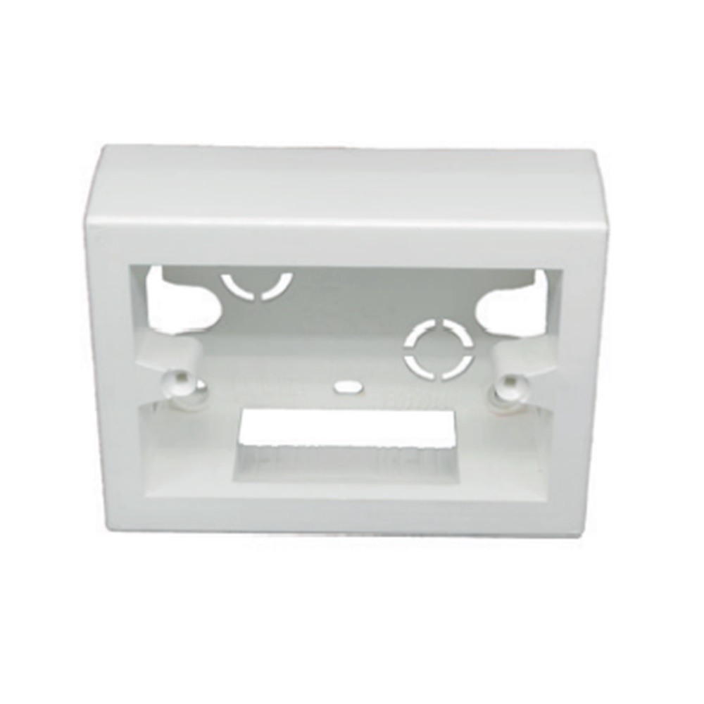 SCATOLA DA PARETE 3 POSTI 125X90X48 BIANCA IP40 - KIT GIGRA LINE GL15263