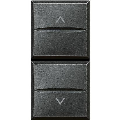 AXOLUTE - 2 PULSANTI NO INTERBLOCCATI  - BTICINO LEGRAND HS4037
