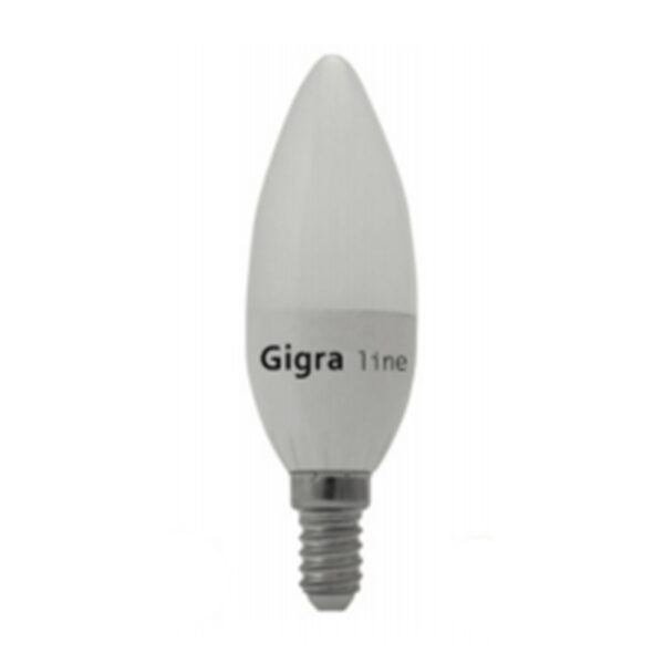 Lampadina LED Candela E14 6W 4000 K Luce Bianca Naturale - KIT GIGRA LINE LCA0614/840