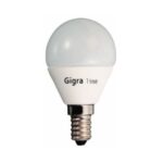 Lampadina LED E14 a Sfera G45 Mini Globo 7W Luce Calda 3000K - KIT GIGRA LINE LSF0714/830