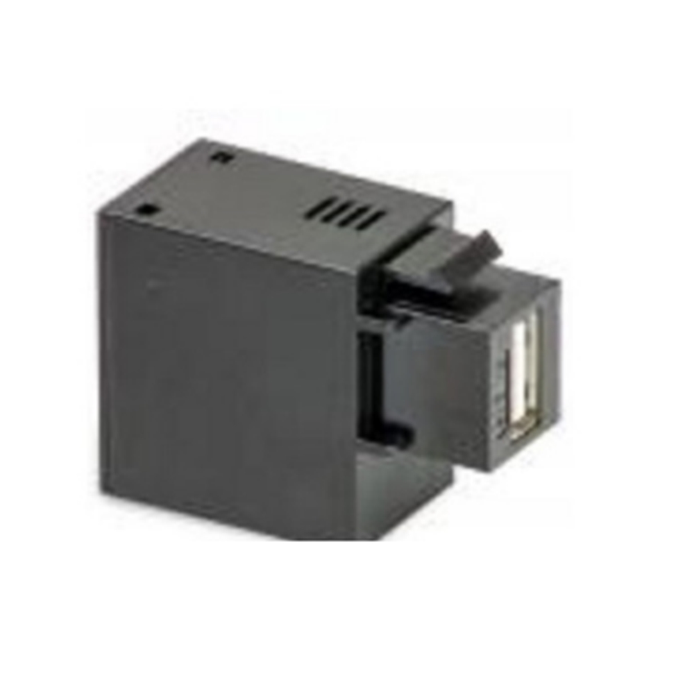 PRESA KEYSTONE USB 5V2,1A NERA - KIT GIGRA LINE USB345/2.1A