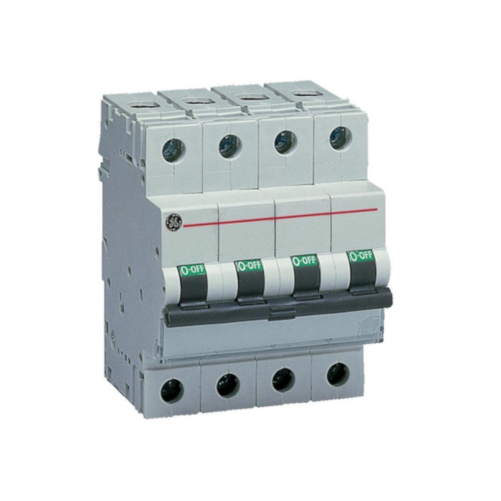 Interruttore Magnetotermico 4P 25A Curva C 6kA 4m General Electric 672111 - COD. HERD672111