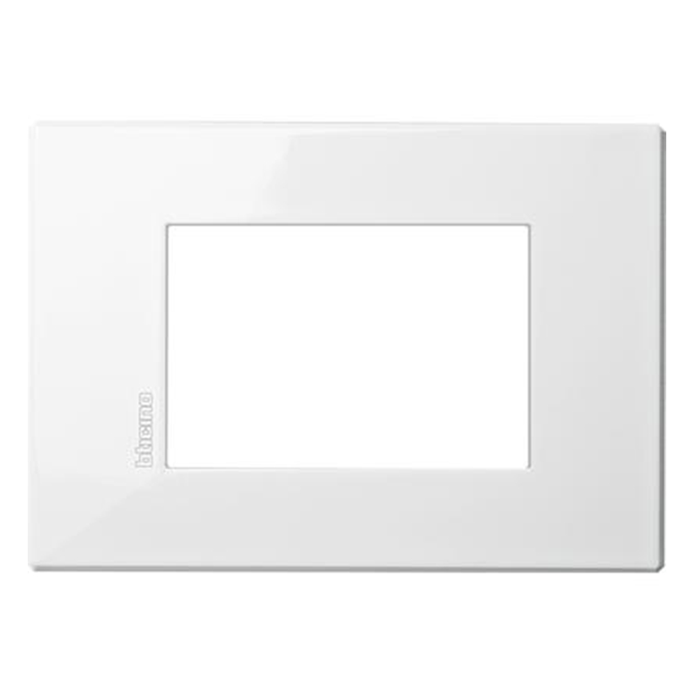 Placca 3 Moduli Axolute Air Bianca - BTICINO LEGRAND HW4803HD