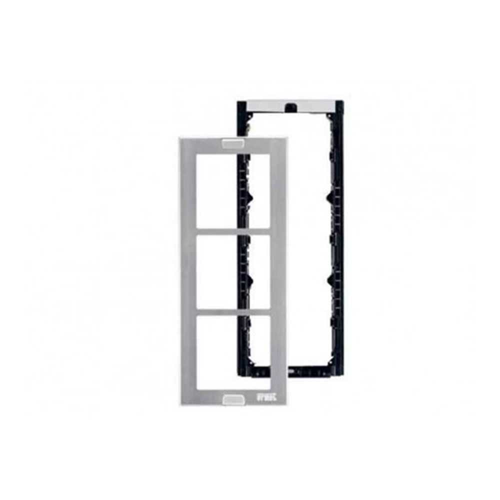 Cornice con telaio porta moduli per 3 moduli - URMET 1148/63