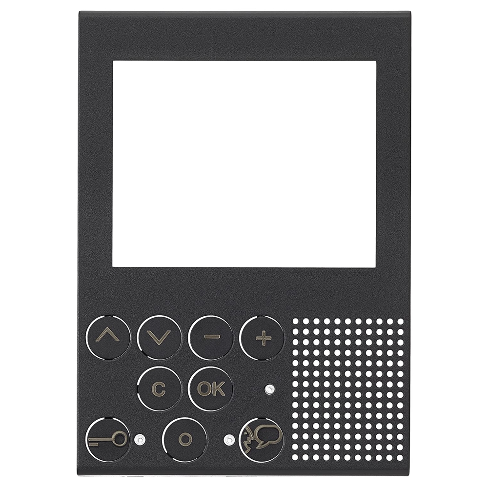 Mostrina Frontale Finitura per Video Display Living Light Antracite - BTICINO LEGRAND 344412