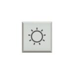 Copritasto Luce 1 Modulo Vela Bianco - LEG 682864