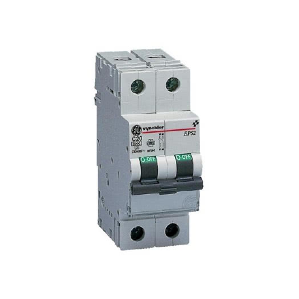 Interruttore Magnetico 2 Poli 63A 6KA - COD. HERD672083
