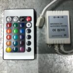 TELECOMANDO E CONTROLLER LUCI PER KIT STRISCIA LED RGB 12V - GIGRA LINE LCR12V