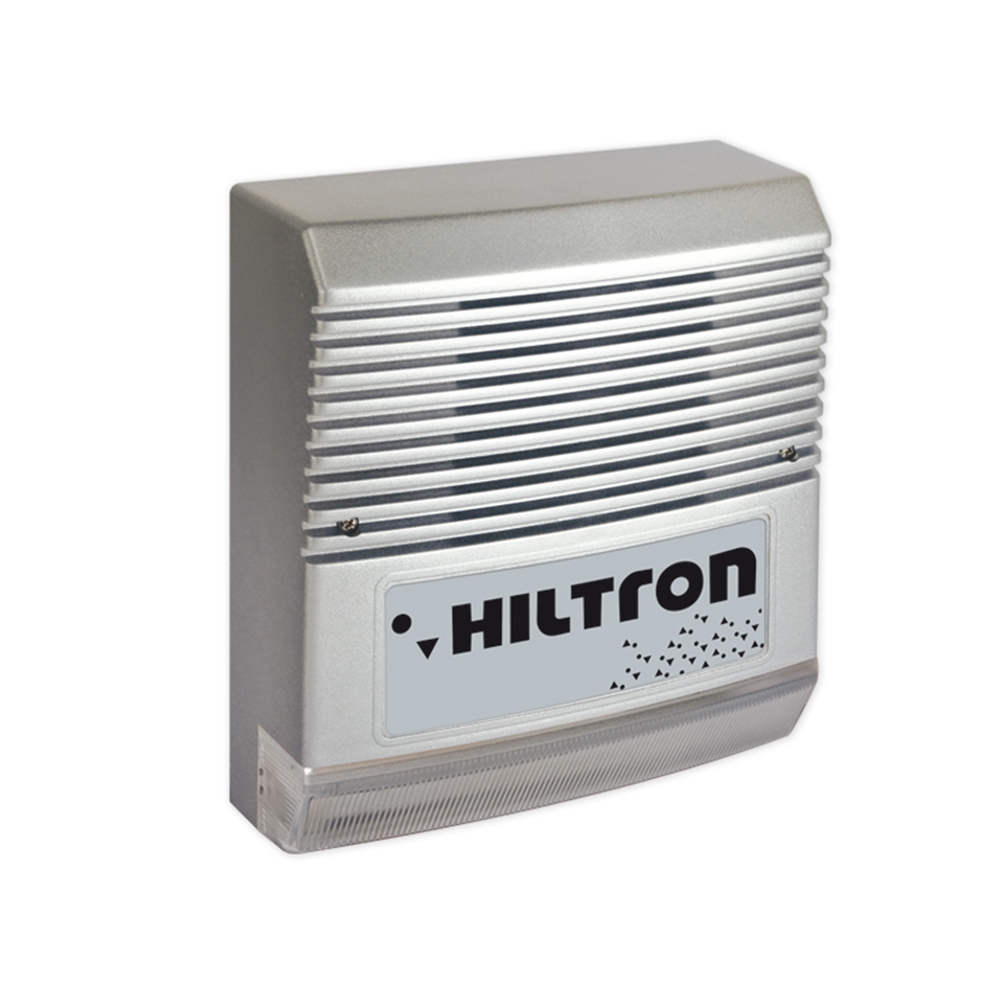 Sirena Autoalimentata per esterno Serie XM Silver - HILTRON XM310