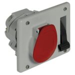 Presa Interbloccata da Pannello 3P+N+T 125x105mm - LEG 057302