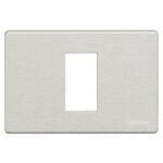 Placca 1 Posto per Scatola Tonda Magic - BTICINO LEGRAND 503/1A/R